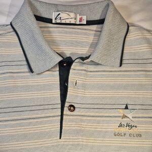 Haley Golf Polo Shirt With Embroidered Las Vegas National Golf Club